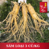 Sâm tươi Hàn Quốc loại 3 củ/kg