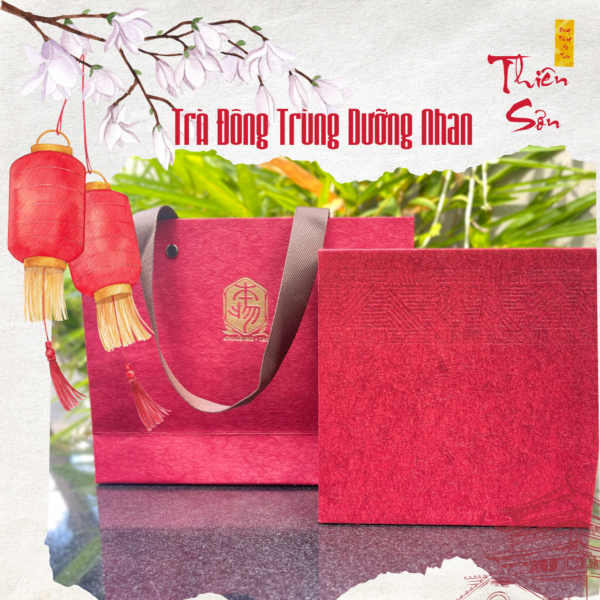 trà đông trùng dưỡng nhan